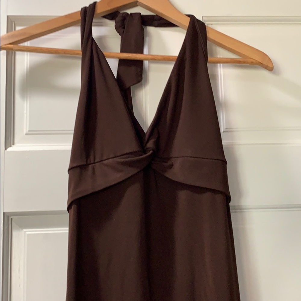 Halter top dress from BCBG